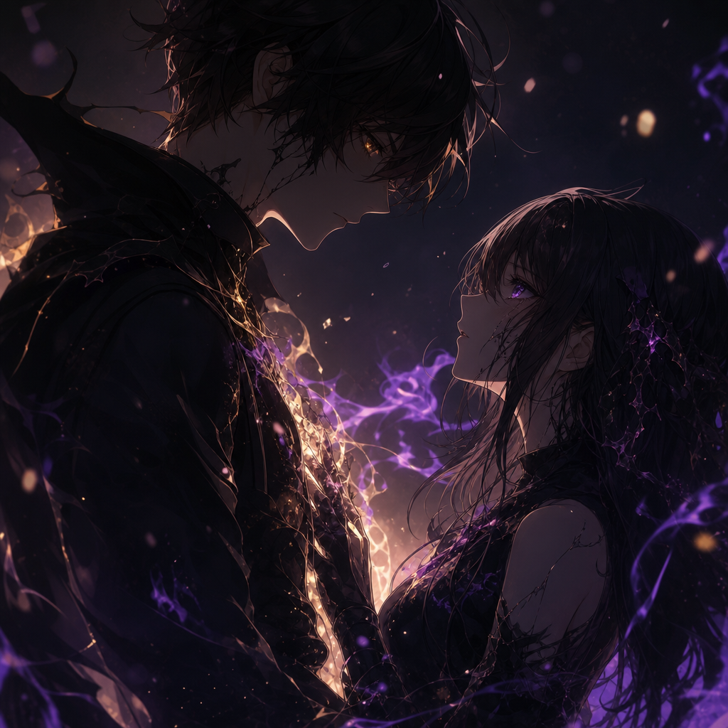 Character Roleplay — anime character roleplay conversation illustration